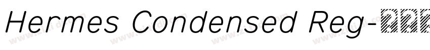 Hermes Condensed Reg字体转换